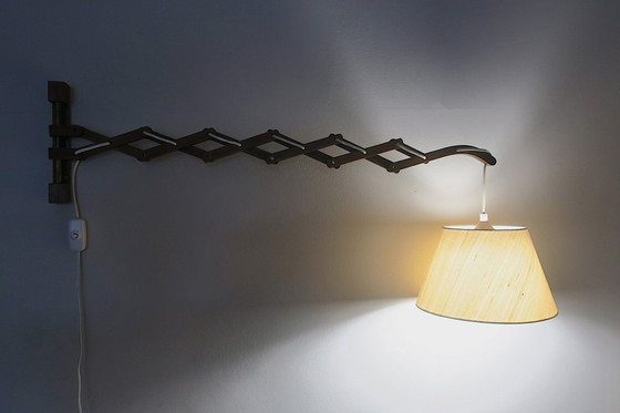 Image 1 of Eric Hansen for Le Klint Scissor Articulated Wall Light, Denmark 1960s