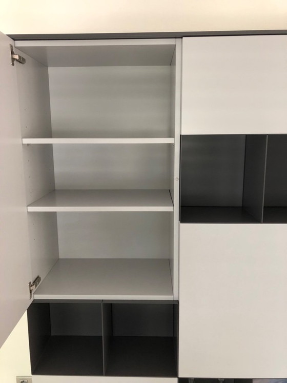 Modern Wall Unit Karat Model GS 181 – Wall cabinet, Mdf, Metal (photo 7 of 8)