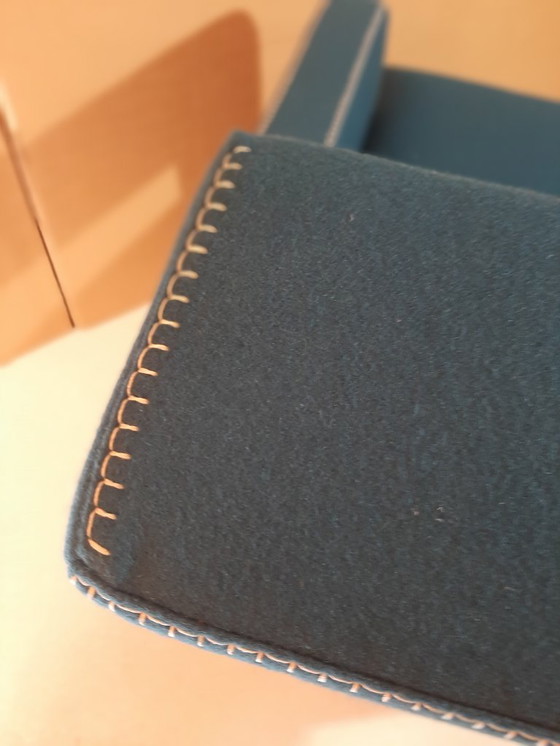 Image 1 of CASSINA 637 UTRECHT fauteuil (NIEUW, NOOIT GEBRUIKT) in 13L OTHANIO WOL met natuurlijke draadstiksels en paardenpunt