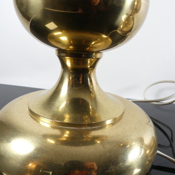 Image 1 of Vintage Bubble Lamps table lamps, brass, Bankamp, ​​1970s, Space Ag