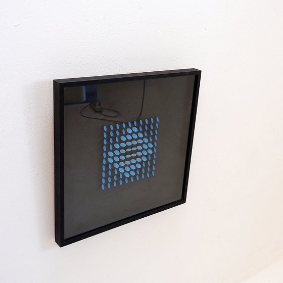 Image 1 of Composition bleue en relief - XXe Dans l'esprit de Luis Tomasello