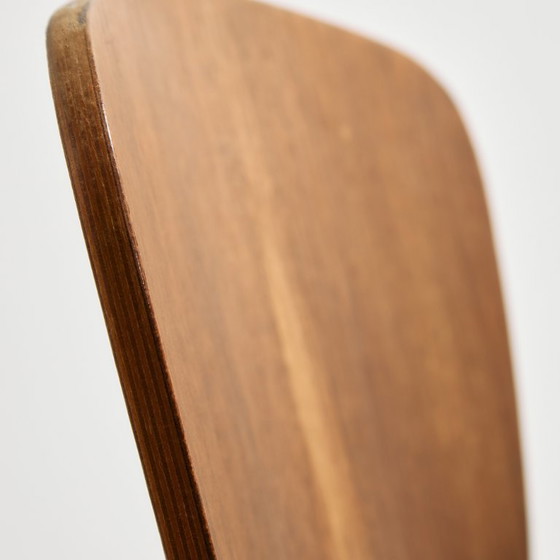 Image 1 of MK11023 Teak chair with writing tablet