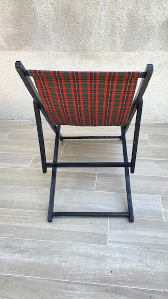 Vintage Canvas Folding Sun Lounger – Sunbed (photo 22 of 35)