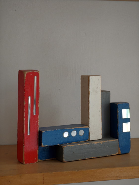 Image 1 of Bauhaus brutalisme blokken 01