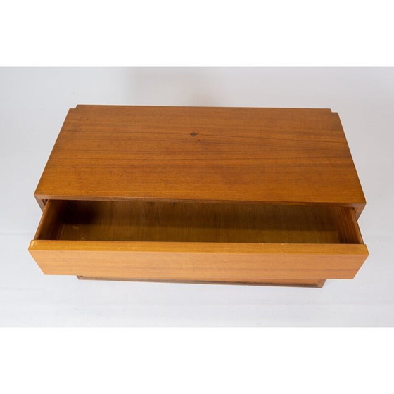 Image 1 of Vintage teak Wall mounted cabinet, Danish 1960s