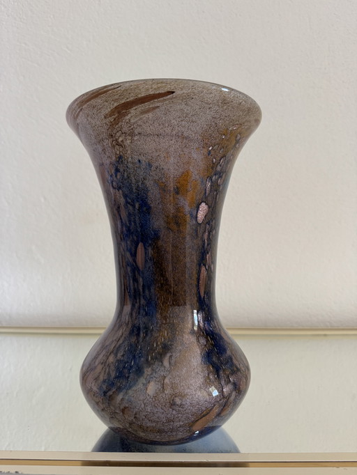 Murano glass vase 80's
