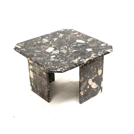 Vintage terrazzo coffee table / side table from the 1970s