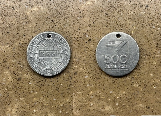 Image 1 of Boccali da birra tedeschi per l'anniversario 500 Jahre Post (edizione limitata)