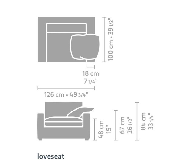 Image 1 of Linteloo loveseat Easy Living (zonder hoes)