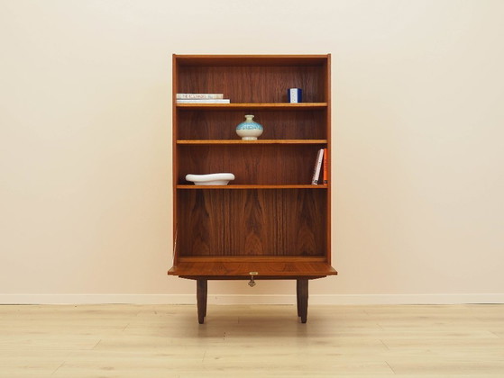 Image 1 of Teakhouten boekenkast, Deens design, jaren 70, gemaakt in Denemarken.