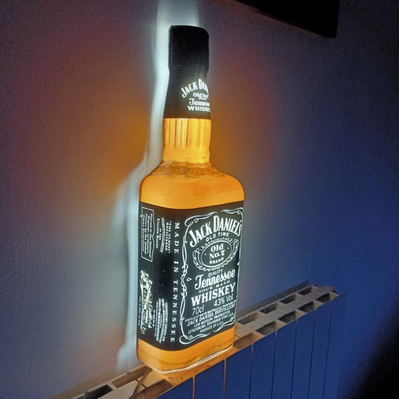 Image 1 of Affiche lumineuse vintage Jack Daniels