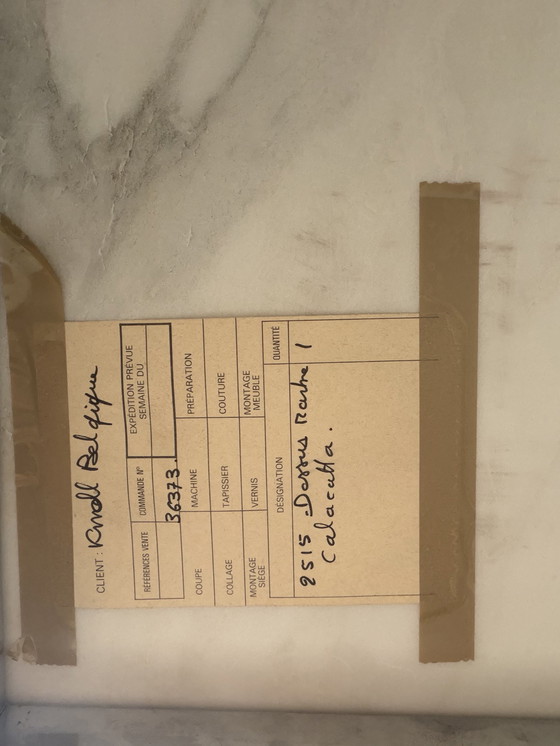 Image 1 of Florence knoll coffeetable/ sidetable (Calacatta Marble)