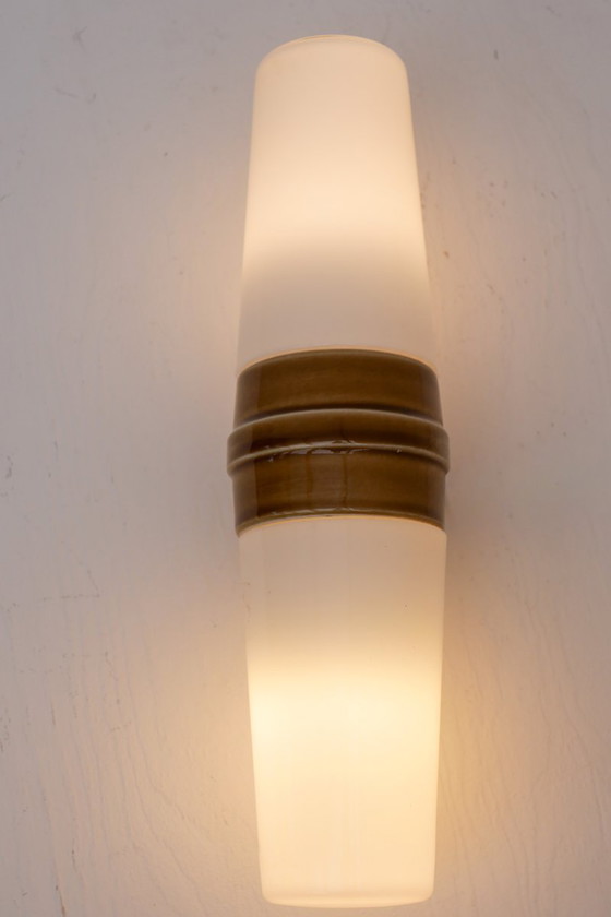 Vintage porseleinen badkamerlamp van Sigvard Bernadotte voor Ifö, 1960 – Wandlampen, Porcelain, Glass (photo 6 of 15)