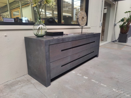 Gray Sideboard / Residential Concrete