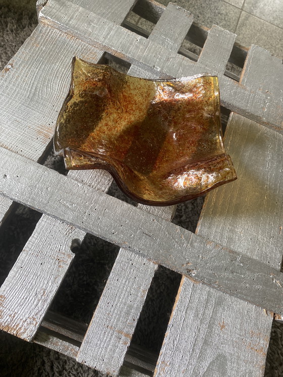 Image 1 of Piatto vintage a doppio strato o delle dimensioni di un fazzoletto