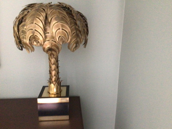 Image 1 of Palm Tree Lamp Designed by Cristian Tecoueyres for Maison Jansen