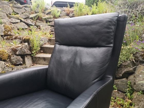Image 1 of Laauser leren fauteuil/loungestoel/vintage designklassieker - in topconditie