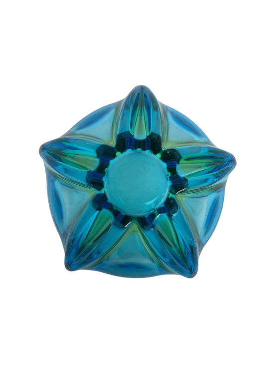 Image 1 of Blue Murano glass bowl