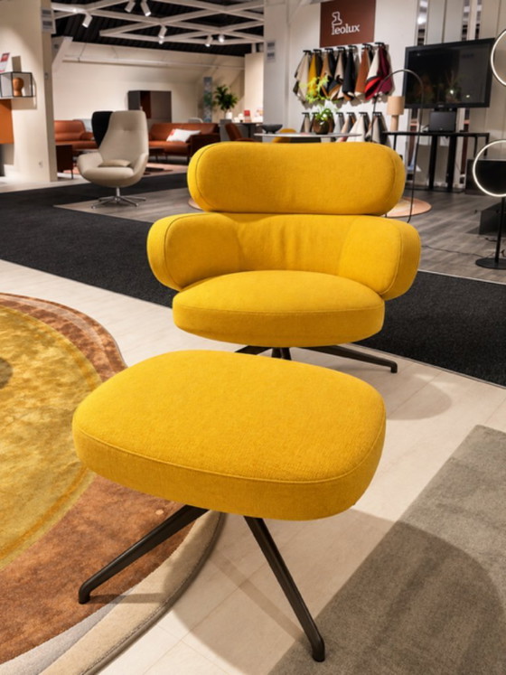 PODE BIBO lounge + poggiapiedi – Poltrone, Metal, Textile (photo 4 of 6)