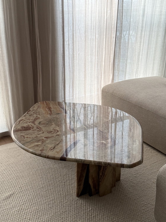 Image 1 of Vintage marble coffee table