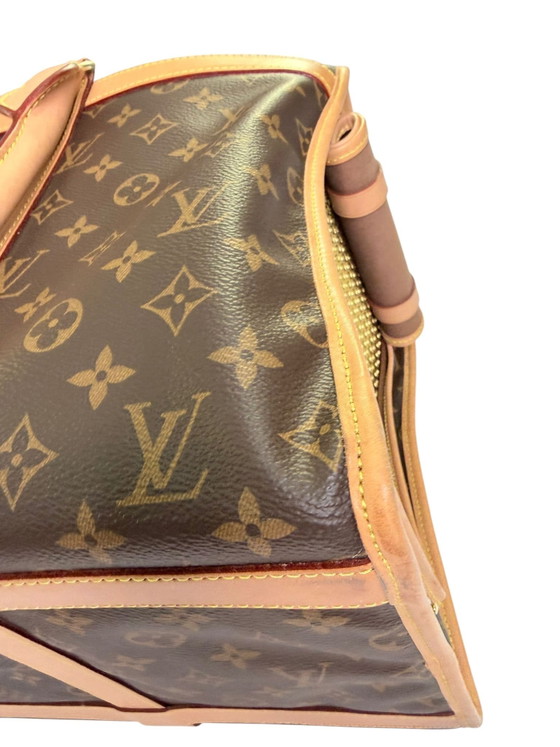 Image 1 of Louis Vuitton reistas met hondenmotief
