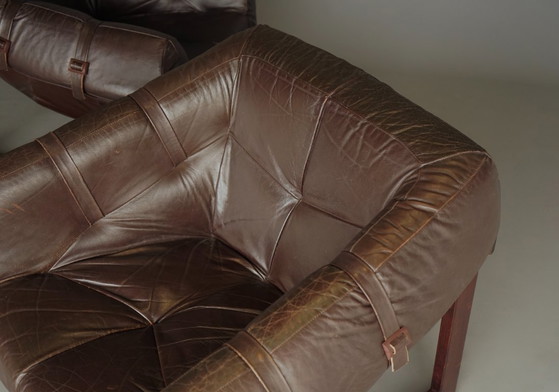 Image 1 of MP-91 Lounge-Sessel von Percival Lafer für Móveis Lafer, 1970er Jahre, 2er-Set