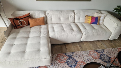 DIVANO ANGOLARE DOIMO, COMPLETAMENTE RISTRUTTURATO