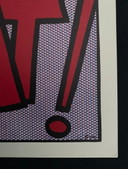 Roy Lichtenstein: "Triptychon, As I Opened Fire". 3-luik.