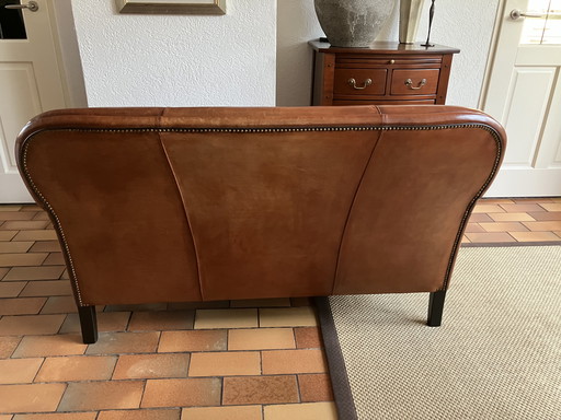 Schapenleer 2 zitsbank Sheffield Cognac Old Finish Breed 153