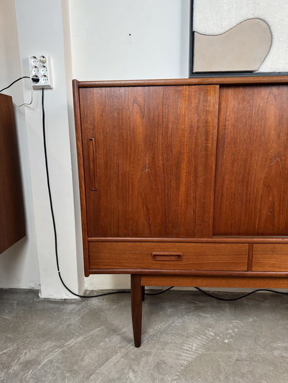 Image 1 of Danish Teak Sideboard With Bar Section and Drawers
