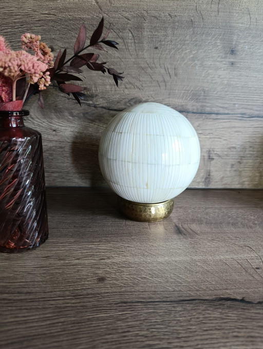 decoratieve bal van been, vintage