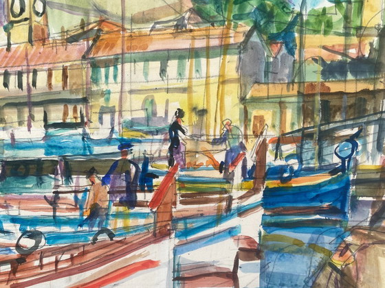 Image 1 of Acuarela sobre papel de Paul Girol