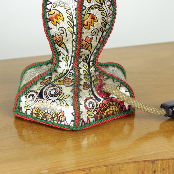 Rare Mid Century Snow White And Seven Dwarfs Children’s Table Lamp, 1950s – Other, Plastic (photo 6 of 14)