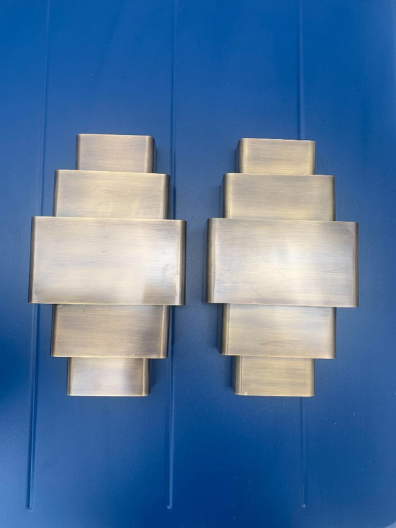 Image 1 of Dos preciosos apliques de pared Art Déco