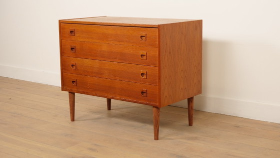Image 1 of Vintage ladekast | 4 lades  | Teak