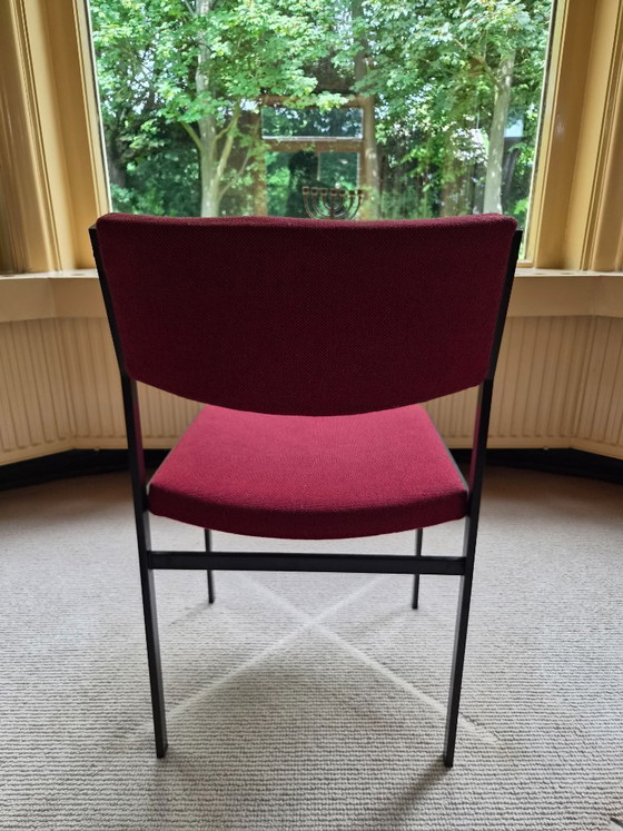 Image 1 of Ensemble de 5 chaises de salle à manger Gispen (1968)