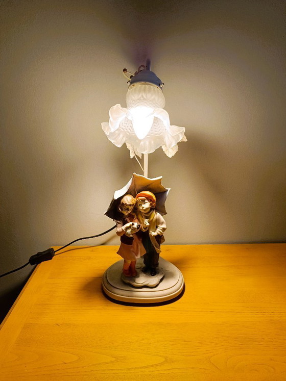 Image 1 of Tulip table lamp with figures