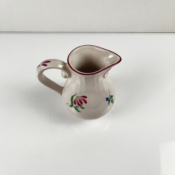 Image 1 of Creamer or gravy boat, Réverbère model, by KG Lunéville