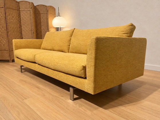 NEWLY UPHOLSTERED Montis Axel 2.5-Seater Yellow + Warranty, 2 seaters, Other, Metal, Design (photo 4 of 8)