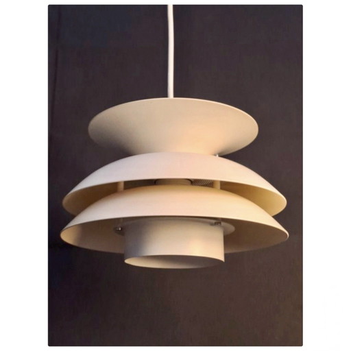 Lampada a sospensione scandinava vintage, Danimarca, anni '70 – Belux, hanglampen, Metal (photo 2 of 14)