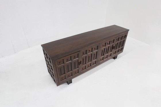 Image 1 of Vintage Brutalist sideboard, Spain, 1970s