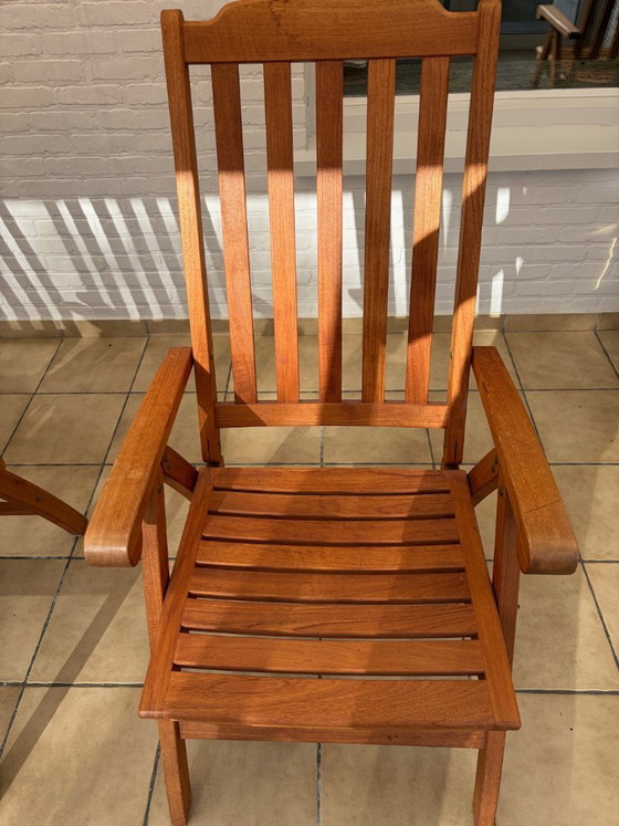 Image 1 of Chaises de jardin (4 pièces) Gloster - bois de teck