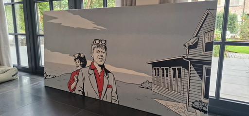 Luc Verschuuren schilderij