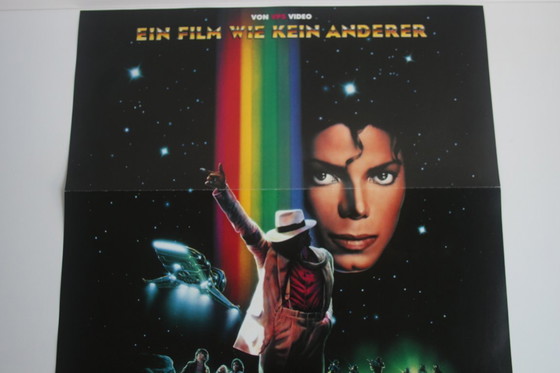 Image 1 of Double-sided movie poster - Michael Jackson: Moonwalker, 1989