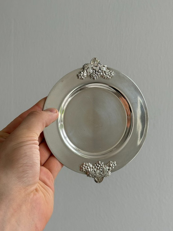 Image 1 of Poggiabottiglie in metallo lucido