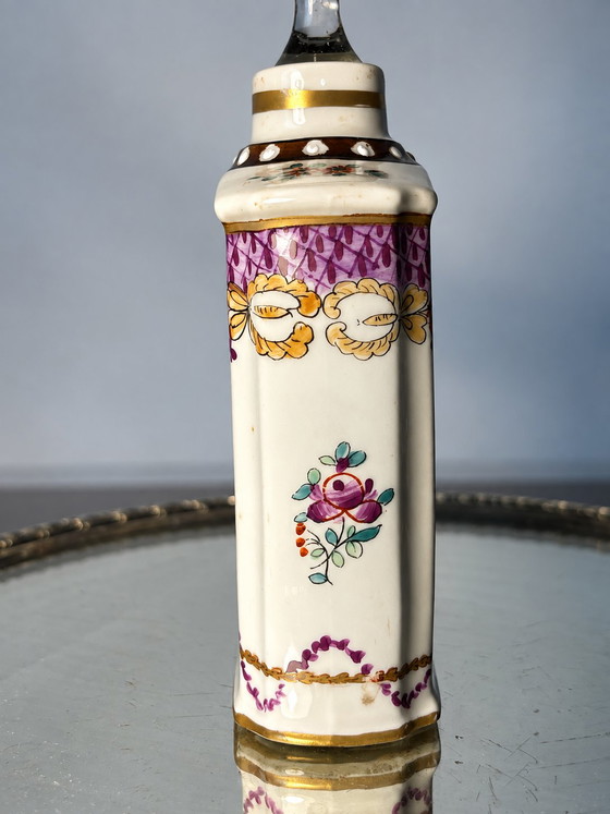 Carafe à thé ou Cologne carafe antique porcelaine – Kalk Eisenberg, Verres et carafes (photo 2 of 9)