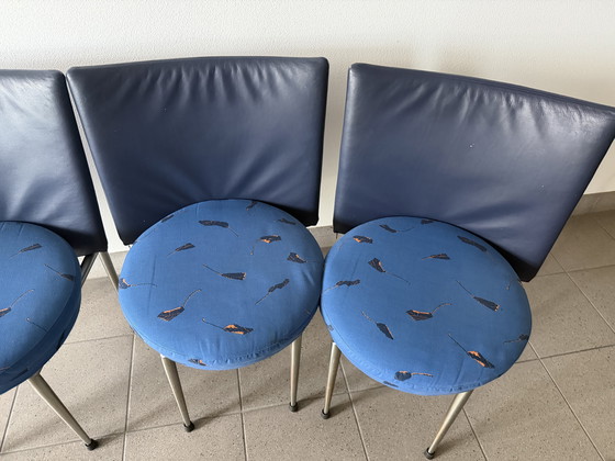 Image 1 of Castelijn 4 design stoelen model Tambour 