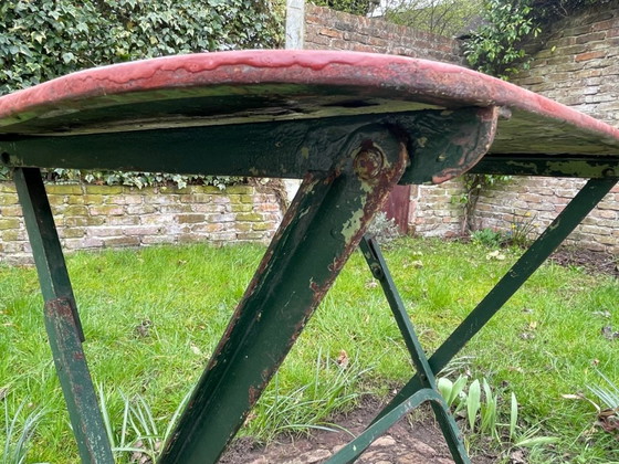 Image 1 of Folding table Garden table French antique