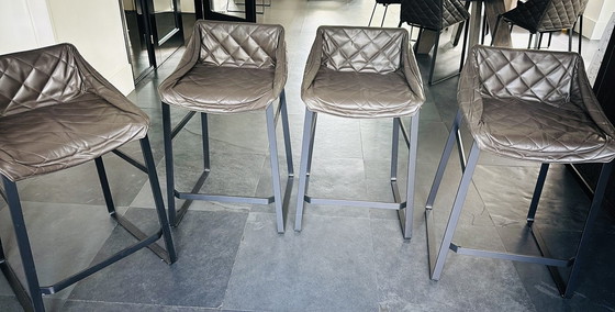 Image 1 of 4x Piet Boon Bar Chairs Kekke