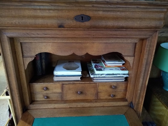 Dutch Oak Secretaire – Cabinets, Textile, Wood (photo 7 of 7)